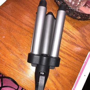 3 barrel wave curler